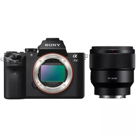 Sony Alpha a7 II Mirrorless Digital Camera with FE 85mm f1.8 Lens